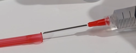 The MedPlus BD 3cc (3ml) 18G x 1 1/2" Luer-Lok Syringe with Blunt Fill Needle (50 pack) is shown on a white surface, featuring a clear barrel and red-capped needle; box of 50 for $21.84 as of 6/24/25.