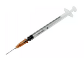 The MedPlus Exel 1cc (mL) TB Slip Tip Syringe with 25G x ⅝" needle is shown on a white background; it's single-use, sterile, latex-free, and comes in a 50 pack. Price increase to $16.21/box effective 6/24/25.