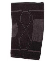 An image of a HealthyKin Green Drop Professional Knee Compression Sleeve (LRG-XL) 16"-19" sports injury knee recovery sleeve.