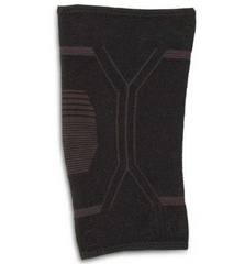 An image of a Green Drop Professional Elbow Compression Sleeve (SM-MED) 8"-12", beneficial for sports injury and tendonitis relief. (Brand: HealthyKin)