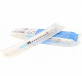 Two BD 1cc Luer Slip Tip Syringes with PrecisionGlide 25G x 5/8" needles, from MedPlus (25 pack), are shown on a white background. Price as of 6/24/25: $19.36 per box.