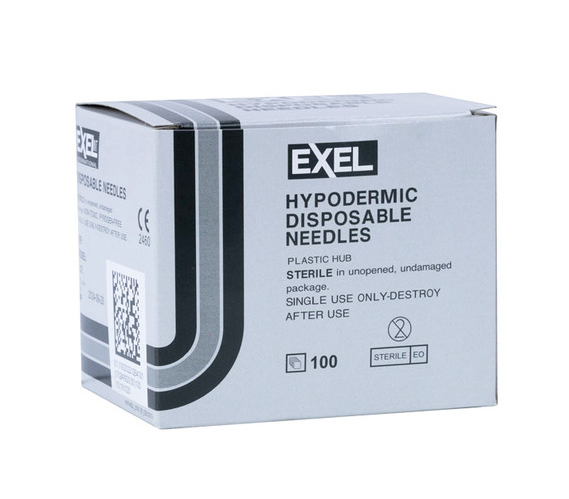 NDC Disposable Hypodermic Needles 22G x 1 1/2" (50 PACK) in a box are sterile needles available in both Luer Lock and Luer Slip configurations. These high-quality NDC needles are designed for increased patient comfort and precision.
