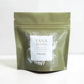 A bag of Faire.com's Focus focuses on a white surface, enhancing your memory.