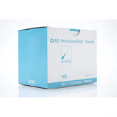 A box of MedPlus BD PrecisionGlide Hypodermic Needles, 25G x 1 1/2", Luer tip, 50 pack, priced at $10.13 per box as of 6/24/25.