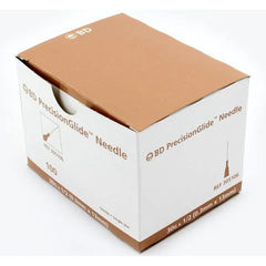 A box of MedPlus BD PrecisionGlide Hypodermic Needles, 30G x 1/2", contains 50 sterile single-use needles. Price: $28.71 per box (as of 6/24/25).