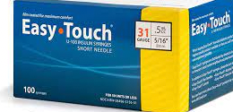 MHC Insulin Syringes 0.5cc (0.5ml) x 31G x 5/16" - 5 BAGS (50 SYRINGES) are available in a pack of 10, ensuring a convenient and hassle-free experience. These syringes are designed for comfortable use, guaranteeing a seamless insertion process.