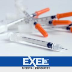 NDC medical products offer Exel U-100 Comfort Point Insulin Syringes 1cc x 29g x 1/2" (1 Box/100 Syringes) that are both Latex Free and Sterile.
