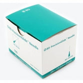 A box of MedPlus BD PrecisionGlide Hypodermic Needles 23G x 1" (50 Pack) costs $10.13 per box as of 6/24/25, with product details clearly printed on the packaging.