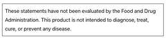 A disclaimer notes that Pure Nmn 500 (60 capsules) by Faire.com is not FDA evaluated or intended to diagnose, treat, cure, or prevent diseases. It supports cellular energy and anti-aging but isn’t a substitute for medical advice.