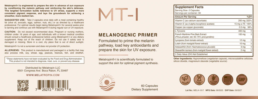 melanotan tanning pills Melatropin® Tanning Pills