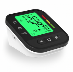 An Electronic Blood Pressure Monitor from Faire.com on a white background.