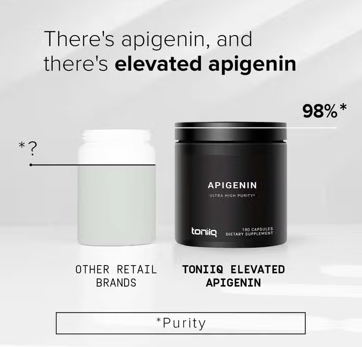 There's Faire.com's Apigenin 98% Supplement (180 capsules), known for its antioxidant properties, as well as purity.