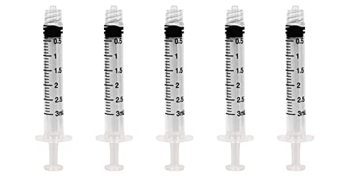 Five Custom Item Injection Kits for Weight Loss Regimens (6 Month Supply) on a white background.